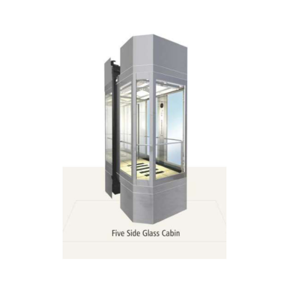 Five Side Glass